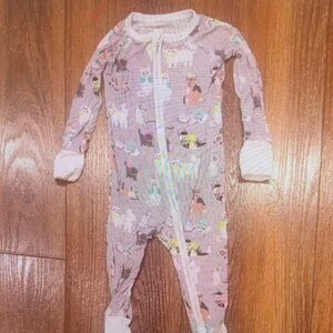 Adorable Animal Print Kids One Piece